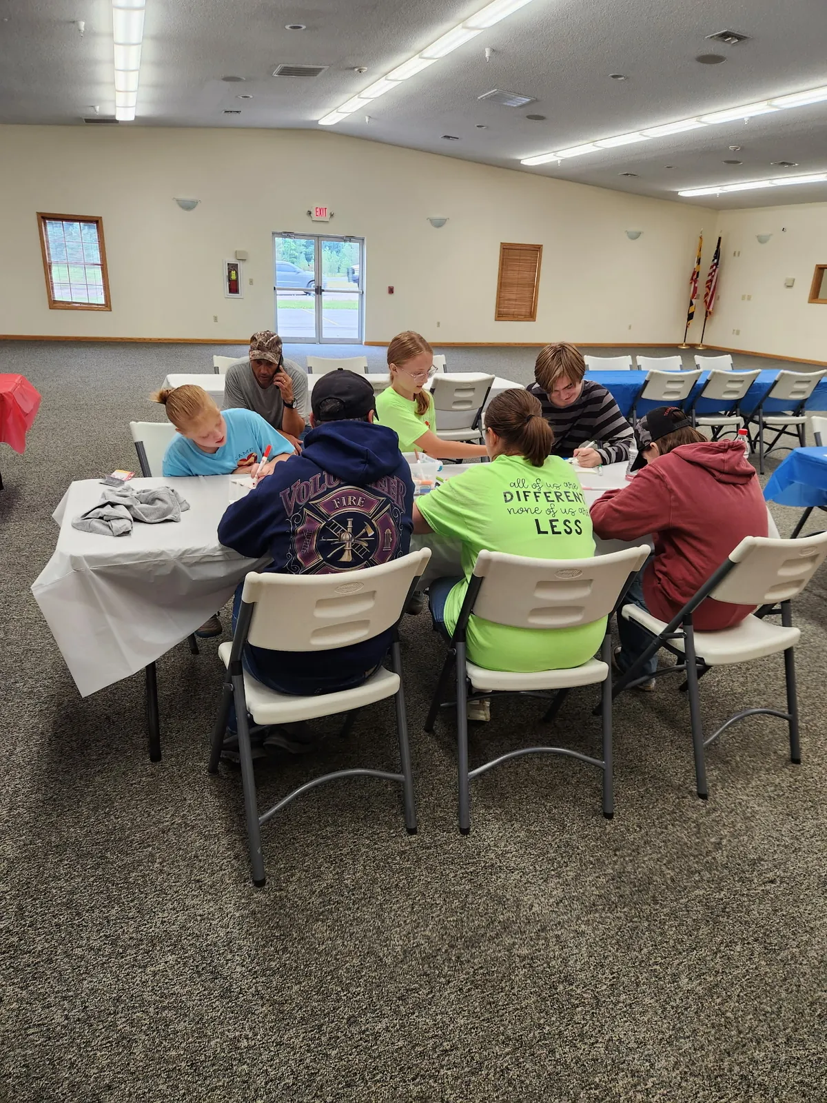 Camp Caring Summer Camp 2026 — campers and volunteers enjoying activities in Garrett County, Maryland