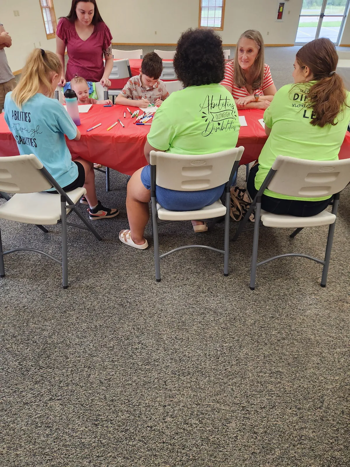 Camp Caring Summer Camp 2026 — campers and volunteers enjoying activities in Garrett County, Maryland
