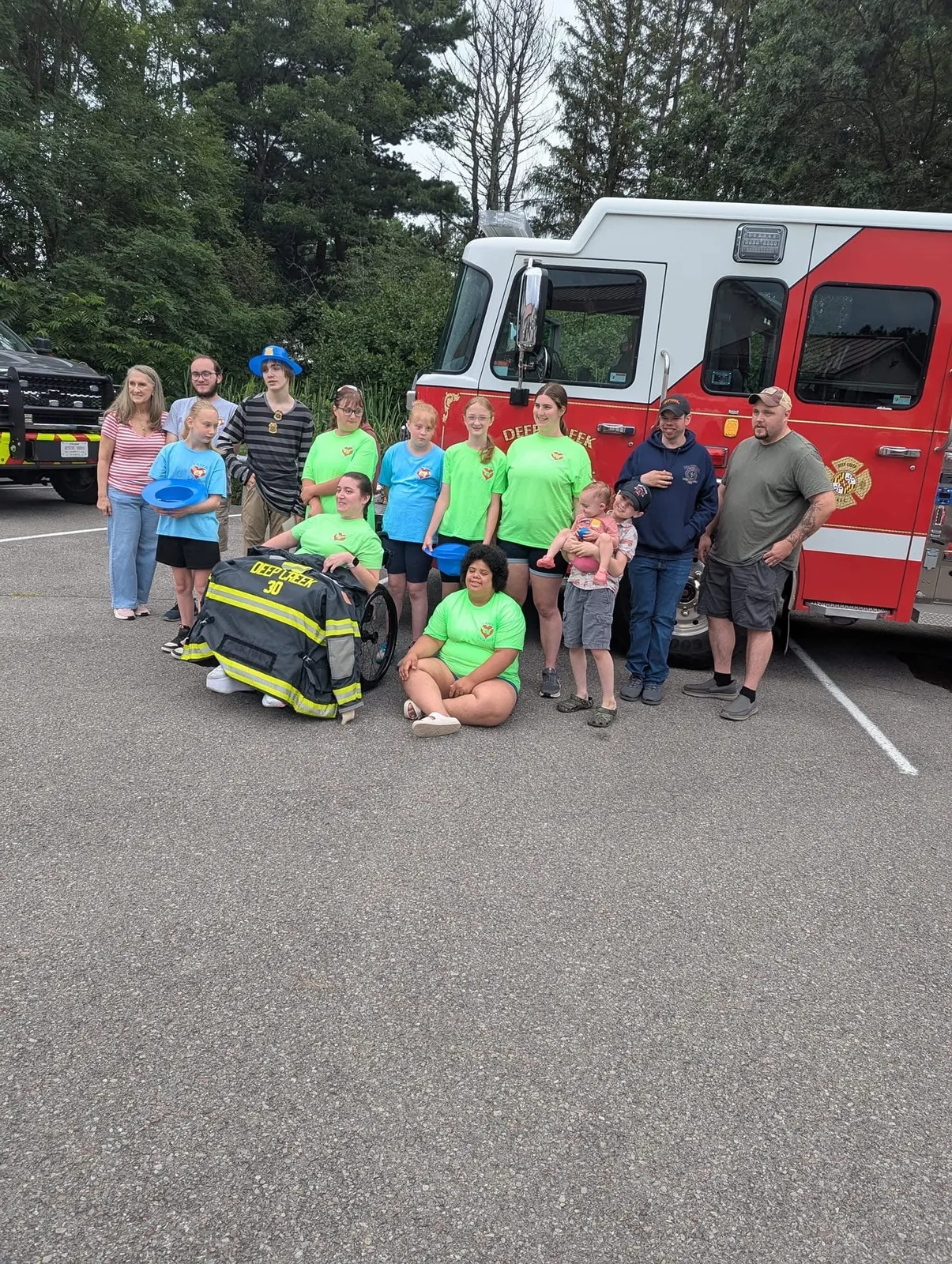 Camp Caring Summer Camp 2026 — campers and volunteers enjoying activities in Garrett County, Maryland